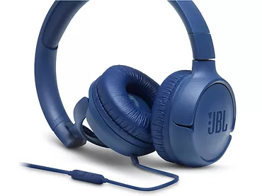 SŁUCHAWKI JBL T500 NIEBIESKIE JBLT500BLU