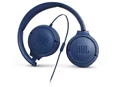 SŁUCHAWKI JBL T500 NIEBIESKIE JBLT500BLU