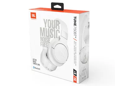 SŁUCHAWKI JBL T750BTNC BIAŁE JBLT750BTNCWHT
