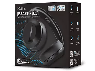 Słuchawki bezprzewodowe nauszne Xblitz Beast PLUS