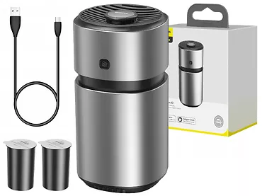 Odświeżacz powietrza do auta Baseus Breeze Fan Air Szary