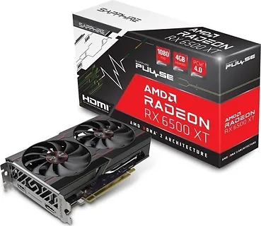 Karta graficzna Sapphire Pulse Radeon RX 6500 XT OC 4GB GDDR6