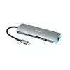 i-tec Stacja dokująca USB-C Metal Nano 2xHDMI + 1xDP, LAN, PowerDelivery 100W