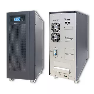 Qoltec Zasilacz awaryjny UPS, on-line, czysta fala sinusoidalna, 10kVA, 8kW, LCD USB