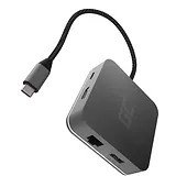 Adapter, przejściówka GC HUB2 USB-C 6w1 USB 3.0 HDMI Ethernet