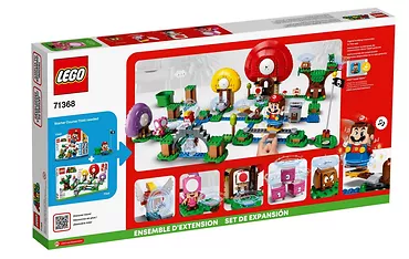 Klocki Lego 71368 Super Mario Toad szuka skarbu - zestaw rozszerzający