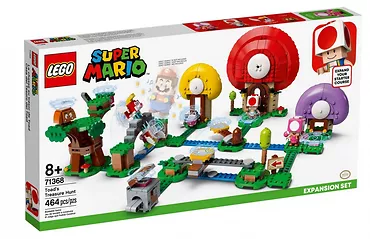 Klocki Lego 71368 Super Mario Toad szuka skarbu - zestaw rozszerzający