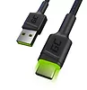 Kabel GC Ray USB-USB-C 200cm, podświetlenie LED