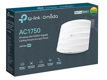 TP-LINK Punkt dostępowy EAP265 HD Gb PoE AC1750