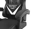 NATEC Fotel dla graczy Fury Avenger L Czarno-biały