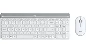 Logitech Klawiatura i mysz  MK470 Wireless Offwhite      920-009205