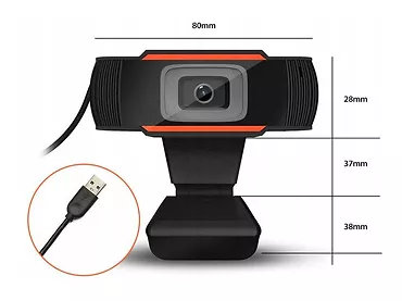 Kamerka internetowa WebCam-X13 USB 1080p