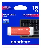 GOODRAM Pendrive UME3 16GB USB 3.0 Pomarańczowy