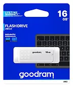 GOODRAM Pendrive UME2 16GB USB 2.0 Biały