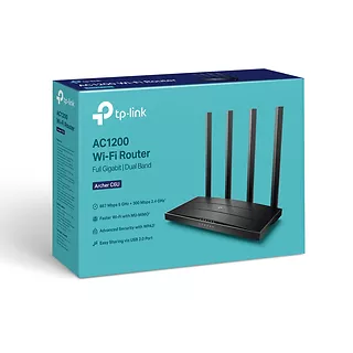 TP-LINK Archer C6U router AC1200 1WAN 4LAN 1USB