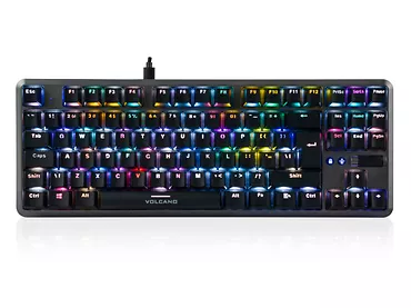 Klawiatura mechaniczna MODECOM Volcano Lanparty 2 RGB (Gateron Blue)