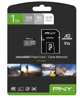 PNY Pamięć  microSDXC 1TB Pro Elite UHS-I