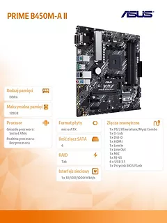 ASUS PRIME B450M-A II