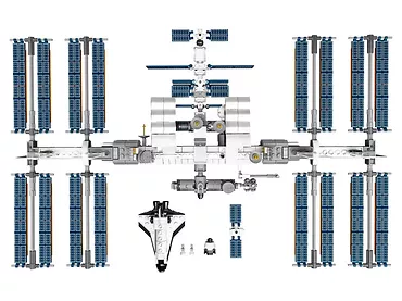 Klocki LEGO 21321 IDEAS Międzynarodowa Stacja Kosmiczna