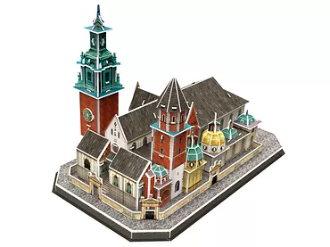 Puzzle 3d Katedra na Wawelu - Zestaw XL 101 el.
