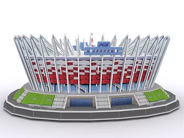 Puzzle 3d Stadion PGE Narodowy 105 el.