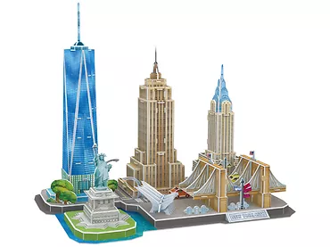 Puzzle 3d Cityline New York City 123 el.