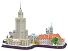 Puzzle 3d City Line Warszawa 126 el.