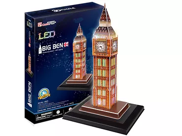 Puzzle 3D LED Big Ben 28 el.