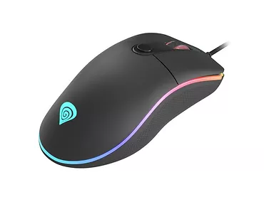 NATEC Mysz Genesis Krypton 510 8000 DPI podświetlenie RGB dla graczy Czarna