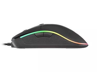 NATEC Mysz Genesis Krypton 510 8000 DPI podświetlenie RGB dla graczy Czarna