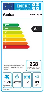 Amica Zmywarka DFM61E6qISN