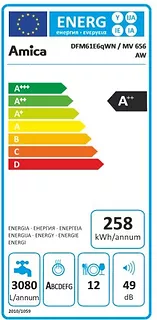 Amica Zmywarka DFM61E6qWN