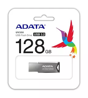 Adata Pendrive UV350 128GB USB 3.1 Metallic