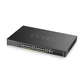 Zyxel GS2220-28HP 24xGbE L2 PoE Switch GbE Uplink 1Y NCC Pro Pack LIC  GS2220-28HP-EU0101F