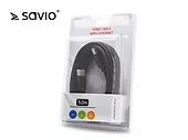 Elmak Kabel HDMI CL-08M blister, złote końcówki v1.4 3D, 4Kx2K, 5m