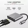 Trust DALYX adapter USB C 3w1