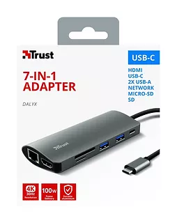 Trust DALYX adapter USB C 7w1