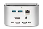 Digitus Stacja dokująca USB Typ C 11 portów Tripple Monitor 4K 60Hz PD 3.0 M.2 SATA 3.0 NGFF Aluminiowa