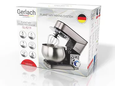 Robot planetarny Gerlach GL 4219 1800W 5L 3 mieszadła