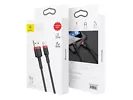 Kabel Lightning USB Baseus Cafule 1,5A 2m Czerwono-czarny