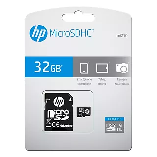 HP Inc. Karta pamęci MicroSDXC 32GB SDU32GBHC10HP-EF