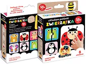 Czuczu Puzzle Układam połówki -  Zwierzątka 18m+ 1194