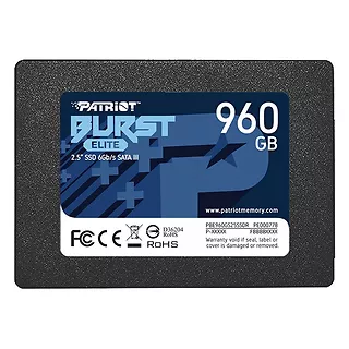 Patriot SSD 960GB Burst Elite 450/320MB/s SATA III 2.5