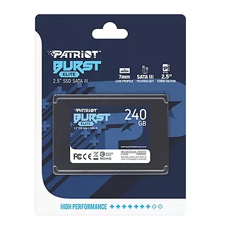 Patriot SSD 240GB Burst Elite 450/320MB/s SATA III 2.5