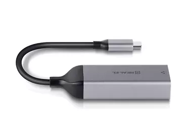 Adapter REAL-EL USB-C do Gigabit Ethernet