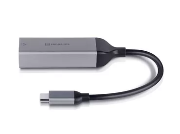 Adapter REAL-EL USB-C do Gigabit Ethernet