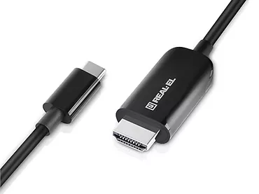 Kabel REAL-EL USB Typu C na HDMI 4K 60HZ