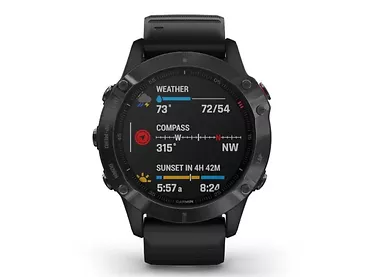 Garmin Fenix 6 PRO Black czarny pasek