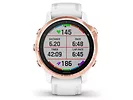 Garmin Fenix 6S PRO Rosegold white biały pasek