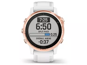 Garmin Fenix 6S PRO Rosegold white biały pasek